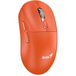 GENIUS NX-8260S BT Orange/ 2400 dpi/ bezdrátová/ duální BT+2,4GHz/ tichá/ rychlé nabíjení/ ultralehká/ Copilot/ oranžová