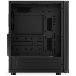 Endorfy skříň Ventum 400 ARGB / ATX / 4x120mm ARGB fan / 2xUSB 3.0 / USB-C / mesh panel / tvrzené sklo / černá