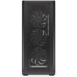 Endorfy skříň Ventum 400 ARGB / ATX / 4x120mm ARGB fan / 2xUSB 3.0 / USB-C / mesh panel / tvrzené sklo / černá