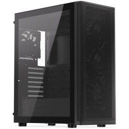 Endorfy skříň Ventum 400 Air / ATX / 4x120mm fan / 2xUSB 3.0 / USB-C / mesh panel / tvrzené sklo / černá