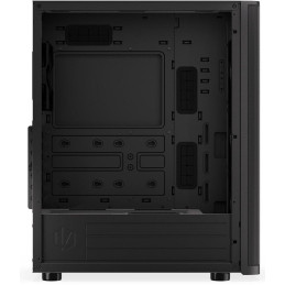 Endorfy skříň Ventum 400 Air / ATX / 4x120mm fan / 2xUSB 3.0 / USB-C / mesh panel / tvrzené sklo / černá