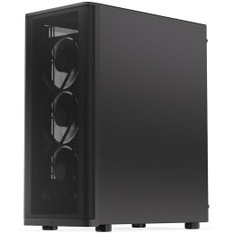 Endorfy skříň Ventum 400 Air / ATX / 4x120mm fan / 2xUSB 3.0 / USB-C / mesh panel / tvrzené sklo / černá