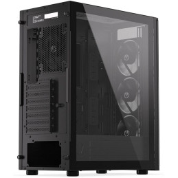 Endorfy skříň Ventum 400 Air / ATX / 4x120mm fan / 2xUSB 3.0 / USB-C / mesh panel / tvrzené sklo / černá