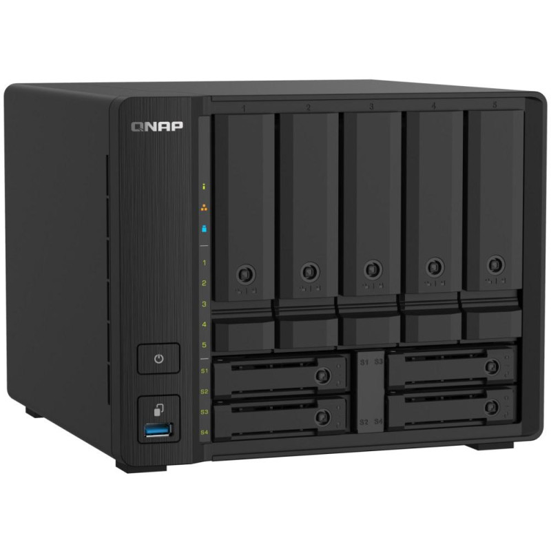 QNAP TS-932PX-4G   5x 3,5" + 4x 2,5" SATA, 4GB RAM, 2x 2,5GbE, 2x 10G SFP+, 3x USB 3.2