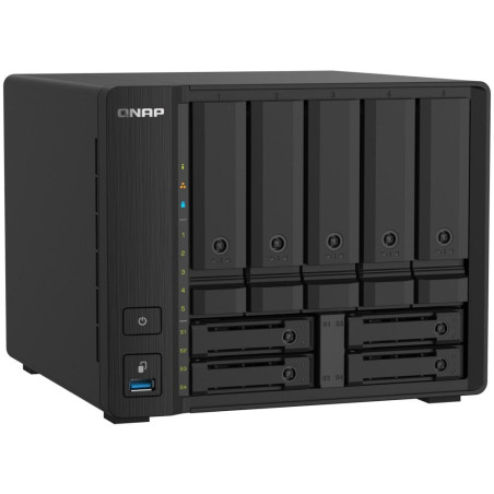 QNAP TS-932PX-4G   5x 3,5" + 4x 2,5" SATA, 4GB RAM, 2x 2,5GbE, 2x 10G SFP+, 3x USB 3.2