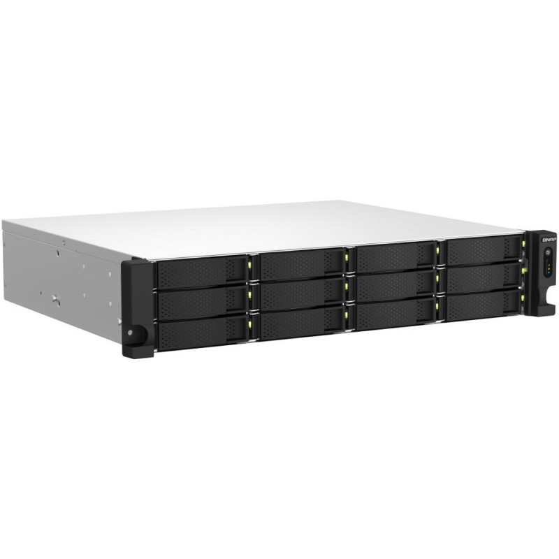 QNAP TS-1264U-RP-8G   12x SATA, 8GB RAM, 2x 2,5GbE, 1x PCIe, 1x HDMI, 4x USB, 2x zdroj