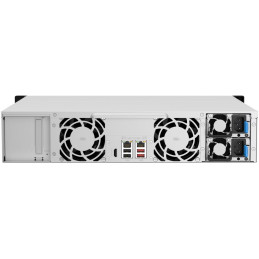 QNAP TS-1264U-RP-8G   12x SATA, 8GB RAM, 2x 2,5GbE, 1x PCIe, 1x HDMI, 4x USB, 2x zdroj