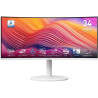 MSI Modern MD342CQPW/ 34"/ 3440x1440 / VA/ 1ms/ 120Hz/ 300cd/m2/ 3500:1/ HDMI/ DP/ USB/ USB-C/ VESA/ bílý