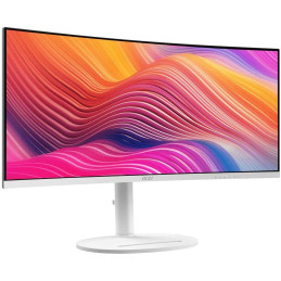 MSI Modern MD342CQPW/ 34"/ 3440x1440 / VA/ 1ms/ 120Hz/ 300cd/m2/ 3500:1/ HDMI/ DP/ USB/ USB-C/ VESA/ bílý