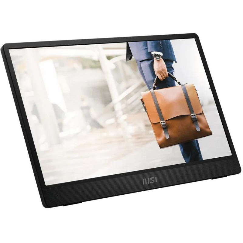 MSI PRO MP161 E2/ 15,6"/ 1920x1080 / IPS/ 4ms/ 250cd/m2/ 800:1/ HDMI/ USB-C/ černý