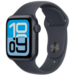 Apple Watch SE3 + Cellular 40mm Temně inkoustový hliník s inkoustovým sportovním řemínkem S/M