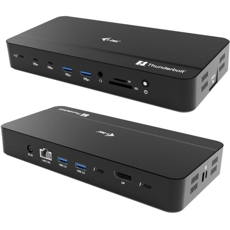 I-tec dokovací stanice Thunderbolt 5 Triple Display, M.2 slot, 6x USB, 2.5 GLAN, Power Delivery 140W