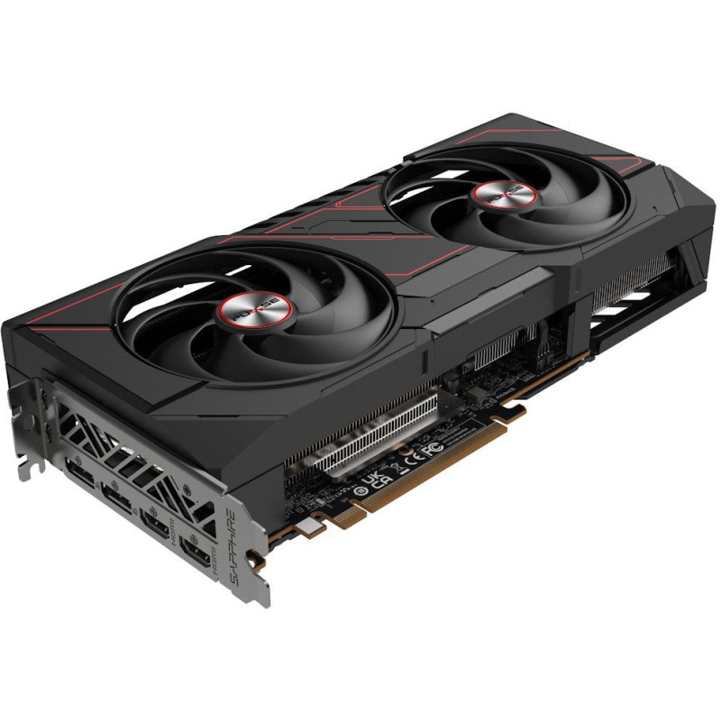 SAPPHIRE PULSE AMD RADEON RX 9070 GRE GAMING OC 12GB / 2x HDMI / 2x DP