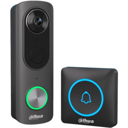 DAHUA chytrý bateriový videozvonek s bezdrátovým zvonkem VDKB01-BB/ Wi-Fi/ 4Mpix/ krytí IP65/ IR až 10m/ CZ app