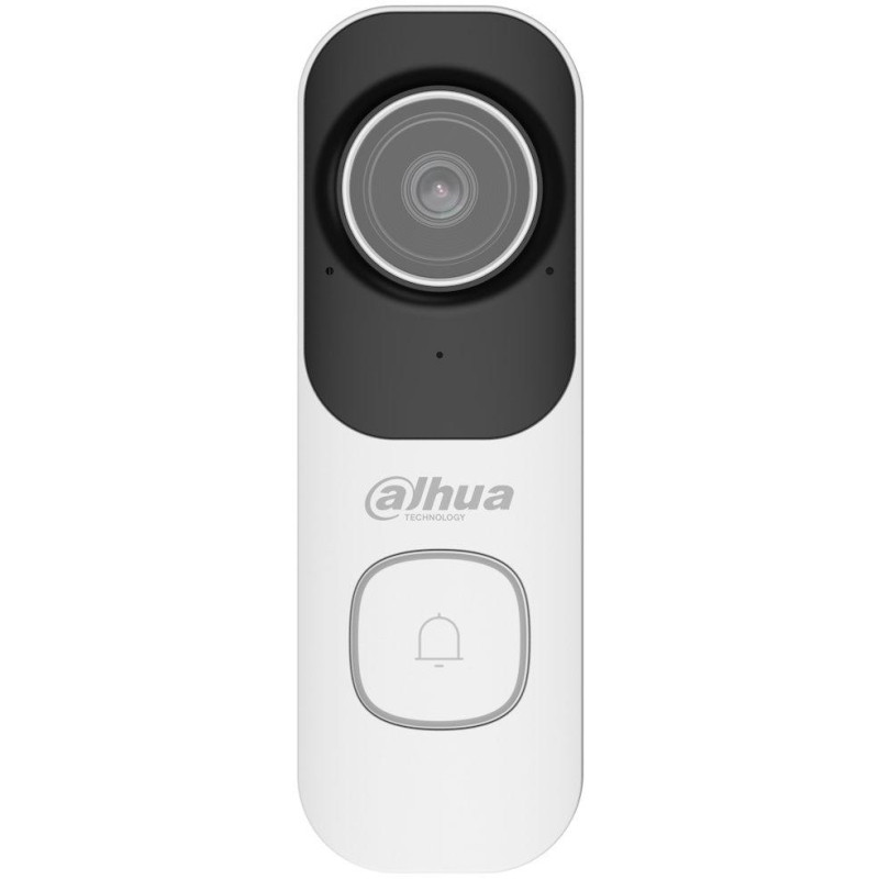 DAHUA chytrý domácí zvonek s kamerou DB41AW/ Wi-Fi/ 4Mpix/ H.265/ krytí IP65/ IR až 10m/ bílý/ CZ app