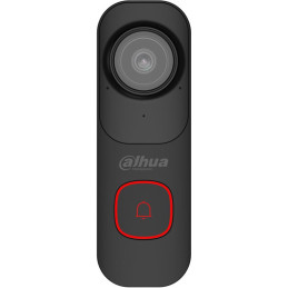 DAHUA chytrý domácí zvonek s kamerou DB41AB/ Wi-Fi/ 4Mpix/ H.265/ krytí IP65/ IR až 10m/ černý/ CZ app
