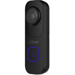 DAHUA chytrý domácí zvonek s kamerou DB41AB/ Wi-Fi/ 4Mpix/ H.265/ krytí IP65/ IR až 10m/ černý/ CZ app
