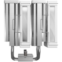 DEEPCOOL chladič AG620 G2 WH ARGB/ 2x 120mm fan / 6x heatpipes / PWM / pro Intel i AMD / bílý