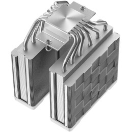 DEEPCOOL chladič AG620 G2 WH ARGB/ 2x 120mm fan / 6x heatpipes / PWM / pro Intel i AMD / bílý