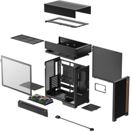 DEEPCOOL skříň CL660 černá