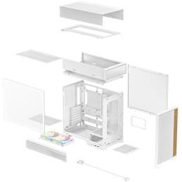 DEEPCOOL skříň CL660 bílá