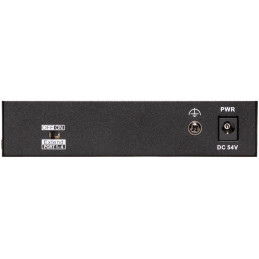 HiLook Powered by HIKVISION switch NS-0106P-45(B)/ 4x port/ 10/100 Mbps RJ45 ports PoE / 2x 100 Mbps uplink