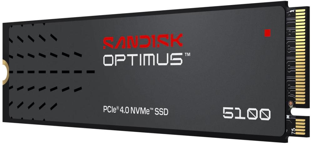 SANDISK Optimus 5100 NVMe 500GB SSD / NVMe M.2 PCIe Gen4 / Interní / M.2 2280