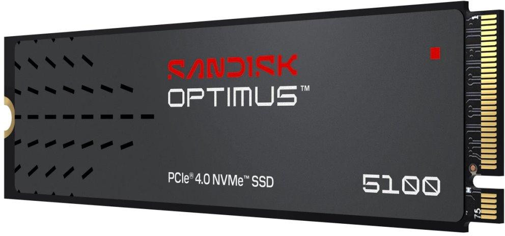 SANDISK Optimus 5100 NVMe 1TB SSD / NVMe M.2 PCIe Gen4 / Interní / M.2 2280