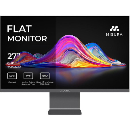 MISURA 27" LED VIVA P26M2741QKAG01/ IPS/ 2560x1440 (QHD)/ 1ms/ 350 cd/m2/ 1500:1/ HDMI/ DP/ USB-C/ vesmírně šedý