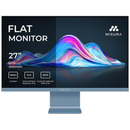 MISURA 27" LED VIVA P26M2741QKAB01/ IPS/ 2560x1440 (QHD)/ 1ms/ 350 cd/m2/ 1500:1/ HDMI/ DP/ USB-C/ mlhavě modrý