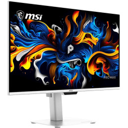 MSI Gaming PRO MAX 271UPXW12G/ 26,5"/ 3840x2160 / OLED/ 0,03ms/ 120Hz/ 250cd/m2/ 1500000:1/ HDMI/ DP/ VESA/ bílý