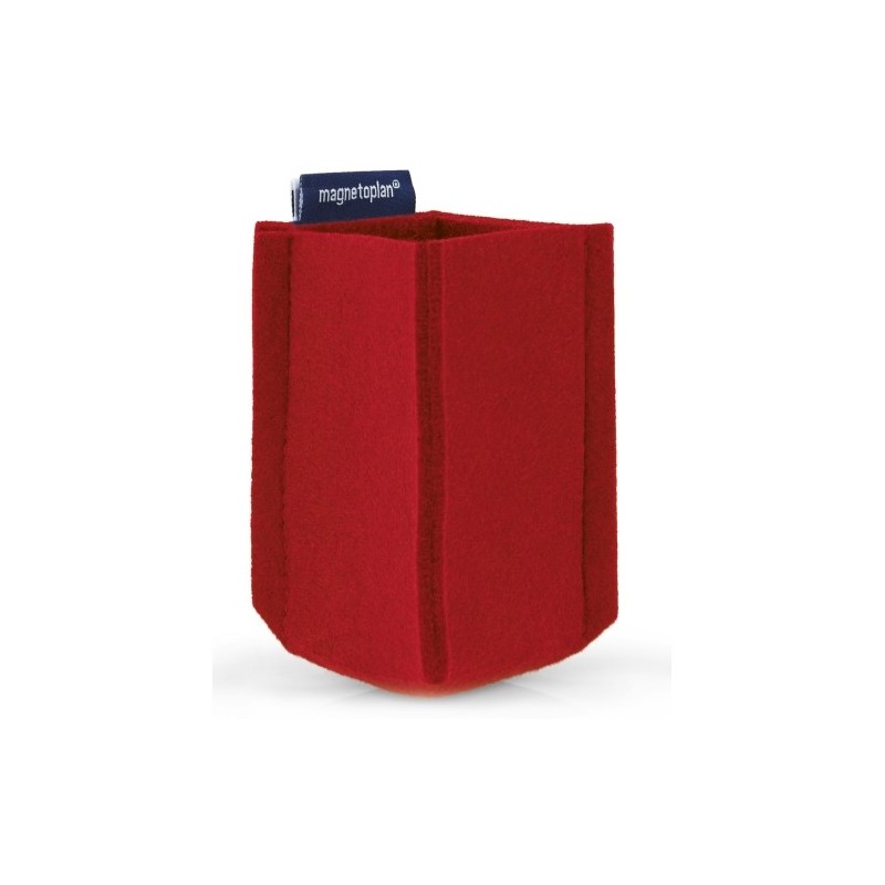 Magnetoplan magnetoTray ecoAware magnetyczny uchwyt na markery czerwony