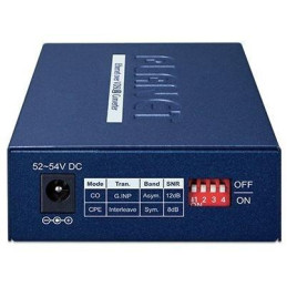 Planet VC-231GP v2, Eth VDSL2 konvertor, 1000Base-T, PoE 802.3at 30W, profil 30a, G.993.5 Vectoring, G.INP, NIS2+NDAA