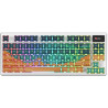 MSI herní klávesnice FORGE GK600 TKL Mars/ bezdrátová 2,4GHz+BT/ mechanická/ RGB/ USB-C/ display/ CZ+SK layout