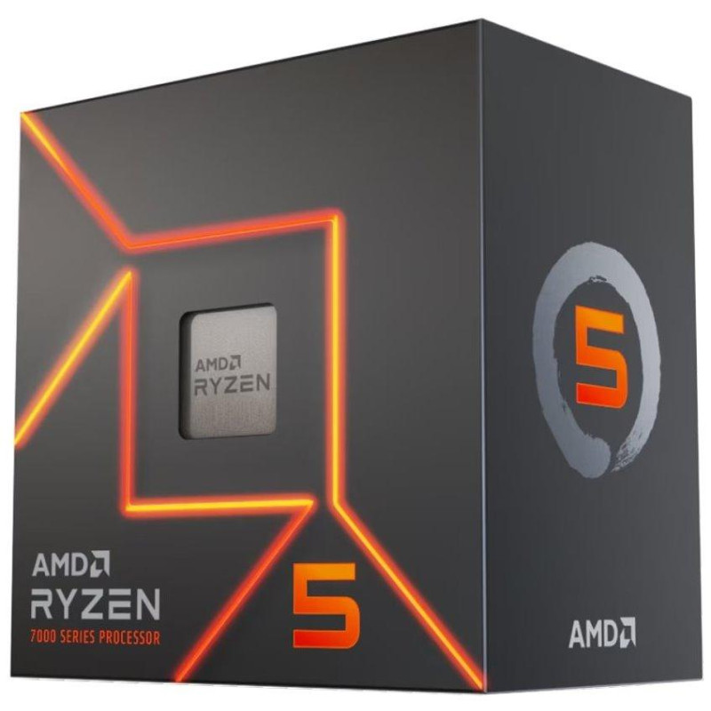 AMD Ryzen 5 7400 / LGA AM5 / max. 4,3GHz / 6C/12T / 22MB / 65W TDP / BOX vč. chladiče Wraith Stealth