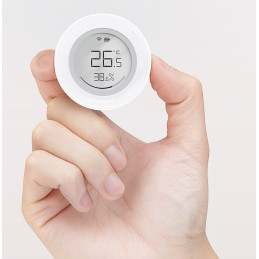 IMMAX NEO SMART senzor teploty a vlhkosti, s dipslejem, Zigbee 3.0, TUYA