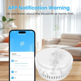 IMMAX NEO SMART kouřový senzor, Zigbee 3.0, TUYA