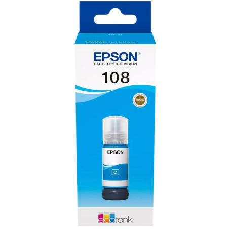 Epson inkoustová náplň/ T09C24A/ 108 EcoTank/ Cyan
