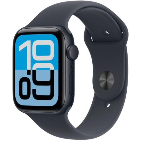 Apple Watch SE3 44mm Temně inkoustový hliník s inkoustovým sportovním řemínkem M/L