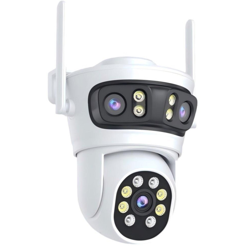 IMMAX NEO LITE SMART Security venkovní kamera TRIPLE 355° 90° P/T, Wi-Fi, IP65, ONVIF, 2MP+2MP+2MP, TUYA