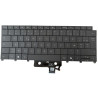 DELL náhradní klávesnice francouzská / French AZERTY / podsvícená / pro Pro 14 Premium PA14250 a PA14260