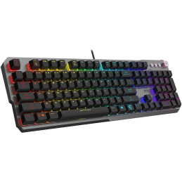 MSI herní klávesnice STRIKE 600 V2 Silent/ drátová/ mechanická/ RGB podsvícení/ USB/ CZ+SK layout
