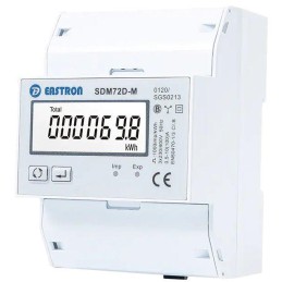Eastron SDM72D-MID, multifunkční elektroměr, třífázový, 100A