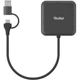 Rollei 4-in-1 Card Reader for SD, CF, MS & microSD