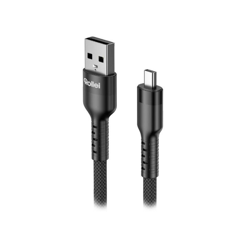 Rollei kabel USB-A/ Mini-USB/ B8/ 1.2 m