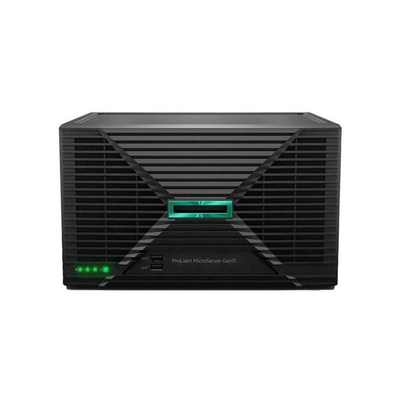 HPE PL MicroServer Gen11 6325P (3.5-5.2G/4C8T) 1x32G 2x4TB SATA 4LFF/SFF-NHP 4p1G iLoPort (P65741) NBD111