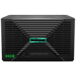HPE PL MicroServer Gen11 G7400 (3.7/2C4T/46W) 16G VROC 4LFF-NHP 1TB HDD 4p1G NBD111 iLo port (P65741-B21)