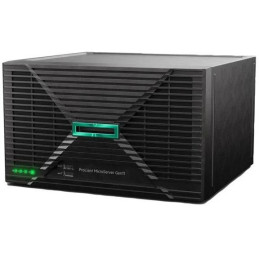 HPE PL MicroServer Gen11 G7400 (3.7/2C4T/46W) 16G VROC 4LFF-NHP 1TB HDD 4p1G NBD111 iLo port (P65741-B21)
