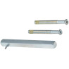 2N Fortis Handle - Sada čtyřhranu se šrouby, 8mm, 102 - 110mm