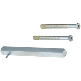 2N Fortis Handle - Sada čtyřhranu se šrouby, 8mm, 30 - 38mm